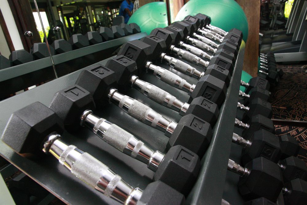 The Warwick Fiji Hotel Korolevu  Ngoại thất bức ảnh Dumbbells