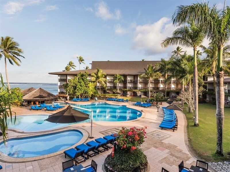 The Warwick Fiji Hotel Korolevu  Ngoại thất bức ảnh The pool at the Fiji Marriott