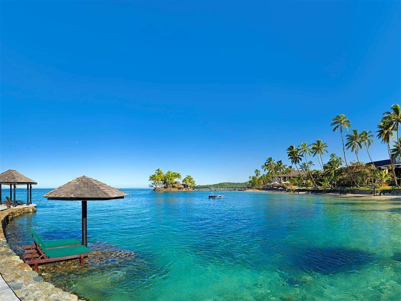 The Warwick Fiji Hotel Korolevu  Ngoại thất bức ảnh View of the lagoon
