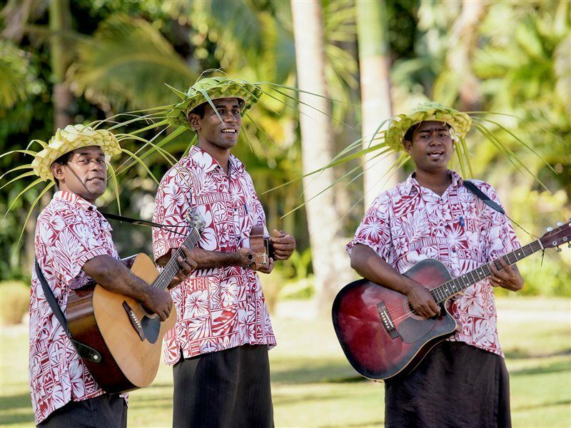 The Warwick Fiji Hotel Korolevu  Ngoại thất bức ảnh Tuvaluan musicians